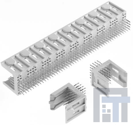 MP2-H030-52S1-S-LR Высокоскоростные/модульные разъемы 30 POS ST THRU-HOLE HARD METRIC