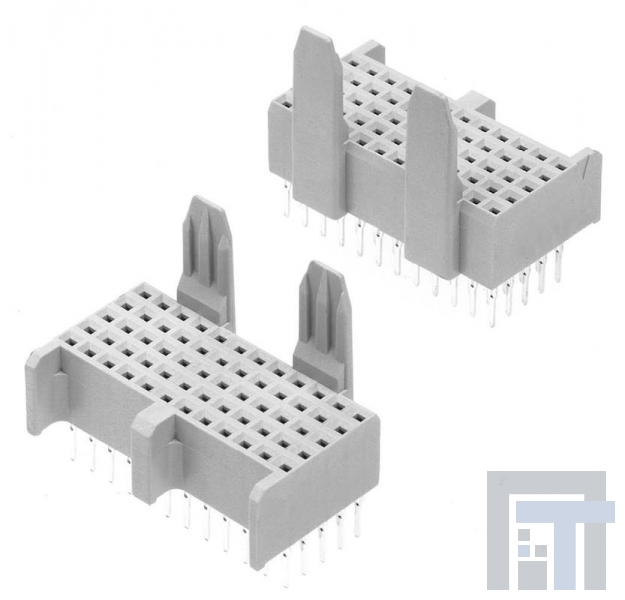 MP2-R030-51P1-LR Высокоскоростные/модульные разъемы 2 mm 5-Row, Vertical 2-FB Inverse Socket