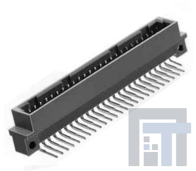 PCN10-20P-2.54DS(72) Разъемы DIN 41612 DIN 41612 HDR 20 POS 2.54mm Solder RA Th