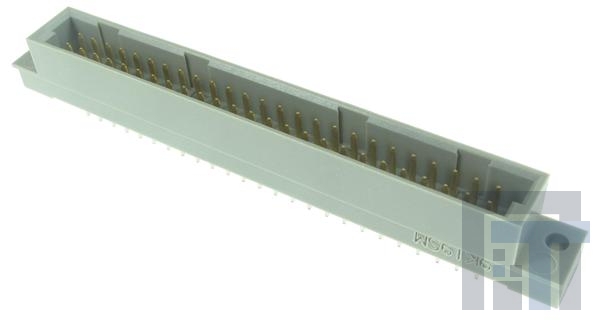 PCN10-50P-2.54DSA(72) Разъемы DIN 41612 DIN 41612 HDR 50 POS 2.54mm Solder ST Th