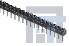 01-0513-10T Установочные панели для ИС и компонентов PIN LINE COLLET SCKT SOLDER TAIL 1 PIN