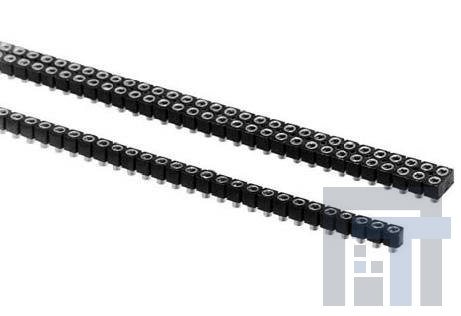 02-0518-00 Установочные панели для ИС и компонентов SURFACE MOUNT COLLET SINGLE ROW 2 PINS