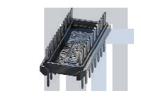 06-6502-31 Установочные панели для ИС и компонентов LO-PRO FILE COLLET WIRE WRAP 6 PINS