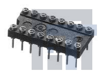 08-4513-10 Установочные панели для ИС и компонентов 8 PIN IC SOCKET