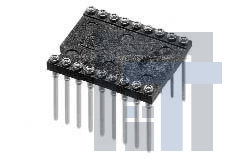 10-6503-20 Установочные панели для ИС и компонентов LO-PRO FILE COLLET WIRE WRAP 10 PINS