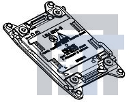 105142-9100 Установочные панели для ИС и компонентов LGA 2011-0 NARROW ILM ASSY W/ILM COVER