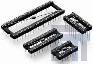 123-43-424-41-001000 Установочные панели для ИС и компонентов 24P TIN PIN GLD CONT