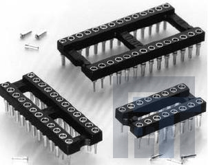 146-43-308-41-013000 Установочные панели для ИС и компонентов 8 PIN DIP SKT COMP TAIL .175L