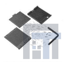 200-6310-9UN-1900 Установочные панели для ИС и компонентов 10X10 SKT KIT WITHOUT CONTACTS