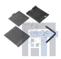 200-6313-9UN-1900 Установочные панели для ИС и компонентов 13X13 SKT KIT WITHOUT CONTACTS