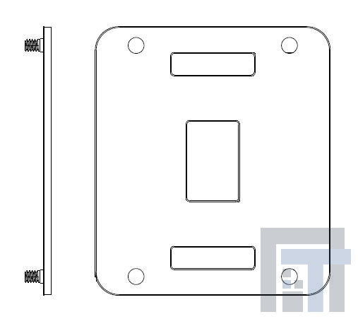 2134440-4 Установочные панели для ИС и компонентов BP ASSY, LGA2011