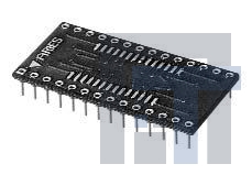 24-650000-10 Установочные панели для ИС и компонентов 24P SOIC/DIP SOCKET