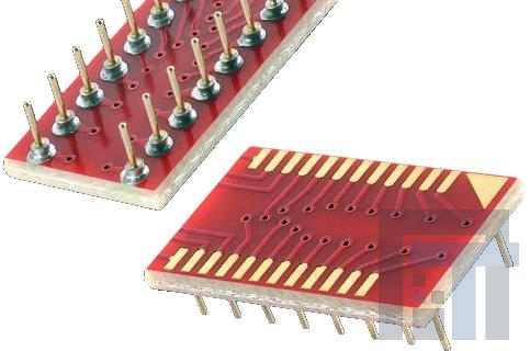 28-35W000-11-RC Установочные панели для ИС и компонентов 28P SOIC TO DIP