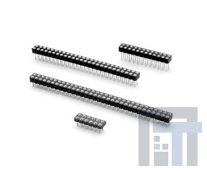 410-13-220-41-001000 Установочные панели для ИС и компонентов SKT 20 POS 2.54mm Solder ST