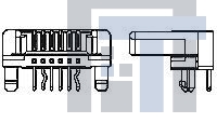 1-917360-2 Межплатные и промежуточные соединители 1.25 AF REC ASSY 12P B/TRAY