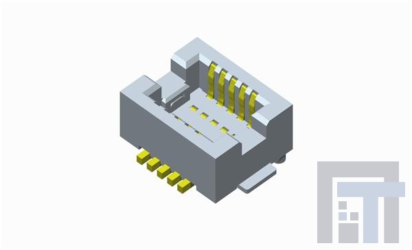 10132797-011100LF Межплатные и промежуточные соединители 2.3mm Height, Dbl Rw 10P, Plug, Connector