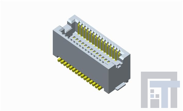 10132797-035100LF Межплатные и промежуточные соединители 4.3mm Height,Dbl Rw 30P, Plug, Connector