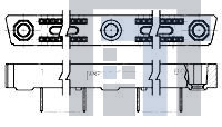 1218531-1 Межплатные и промежуточные соединители RECP ASSY, EXT ENDED MINI-BOX