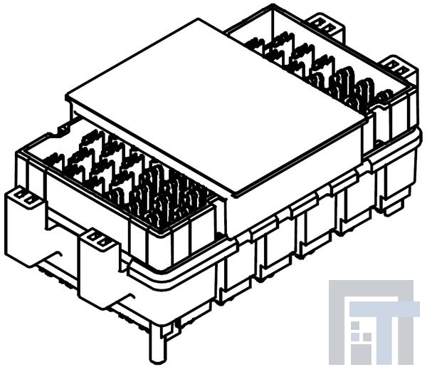 170807-2008 Межплатные и промежуточные соединители NeoScale Plug Assy 100ohm 12mm 6x12