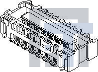 500913-0402 Межплатные и промежуточные соединители 0.4 BtB Rec Hsg Assy ssy 40Ckt EmbsTp Pkg