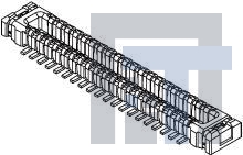 502430-2030 Межплатные и промежуточные соединители 0.4 B/B Plug Assy 20Ckt EmbsTpPkg