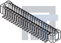 503108-4410 Межплатные и промежуточные соединители 0.4 B/B Plug Assy 44Ckt EmbsTp Pkg