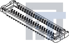 503304-2440 Межплатные и промежуточные соединители B/B Rec Assy 24Ckt EmbsTp Pkg