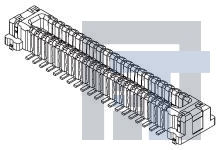 503460-8010 Межплатные и промежуточные соединители 0.4 B/B PLUG ASSY 80CKT EMBSTP PKG