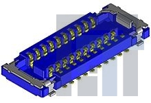 503772-4010 Межплатные и промежуточные соединители 0.4 B/B Rec Assy 40Ckt EmbsTp Pkg