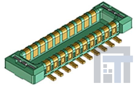 503776-1610 Межплатные и промежуточные соединители 0.4 B/B PLUG ASSY 16CKT EMBSTP PKG