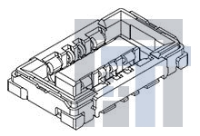 505004-0810 Межплатные и промежуточные соединители SS HYBRID PWR RCP 0.40MM 4P/4S