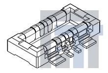 505006-0810 Межплатные и промежуточные соединители SS HYBRID PWR PLG 0.40MM 4P/4S