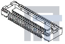 51338-1074 Межплатные и промежуточные соединители 0.4BtB RecHsgAssyJ-B endTl100CktEmbsTpPkg