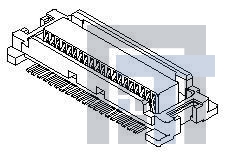 52991-0208 Межплатные и промежуточные соединители 20 Ckt Vert. Recept 0.5mm SMT Dual-Row