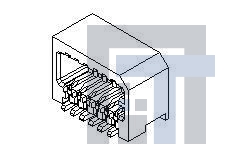 53309-1270 Межплатные и промежуточные соединители 0.8 BtB WaferAssy RA SMT 12Ckt EmbsTpPkg