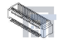 53916-0208 Межплатные и промежуточные соединители .5MM 2R VERT 20P PLG SMT W/O SLDR TAB