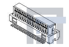 54552-0302 Межплатные и промежуточные соединители 0.4 BTB RA REC HSG ASSY 30CKT EMBSTPPKG