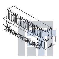 54552-3016 Межплатные и промежуточные соединители 0.4 B-TO-B RA REC ASSY EMBSTP PKG