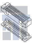 61082-041400LF Межплатные и промежуточные соединители 3.70MM RECEPT 40P 8 Au WITH PEG