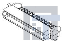 71661-2430 Межплатные и промежуточные соединители .050 EBBI Plug RA 30 lug RA 30 SAu 130Ckt