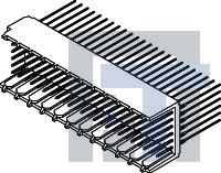 73800-2000 Межплатные и промежуточные соединители HDM DE MIDPLANE OPN END 30 SAU 72CKT