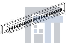 75730-0204 Межплатные и промежуточные соединители ASSEMBLY VRM HEADER EADER 4MM LONG 4 CKT