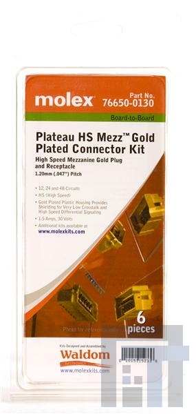 76650-0130 Межплатные и промежуточные соединители PLATEAU HS MEZZ KIT