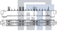 767006-1 Межплатные и промежуточные соединители MATCHED IMP. CONN
