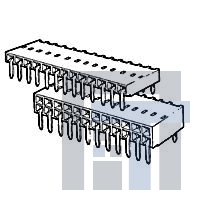 89882-402LF Межплатные и промежуточные соединители 2P HRIZ TMT SR RCPT TIN W/O LOCATING PEG