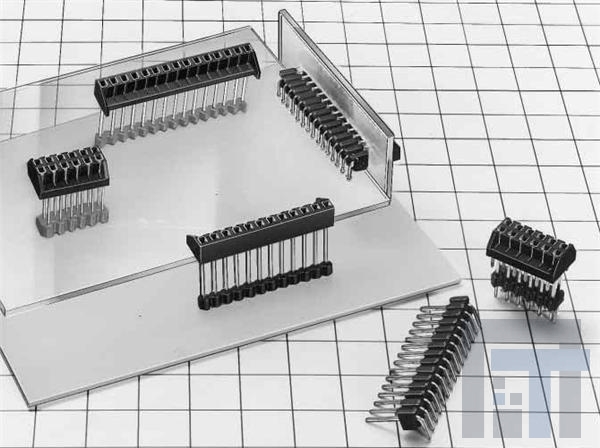 MDF7-24P-2-54DS(56) Межплатные и промежуточные соединители 24P SNG ROW PIN HDR R/A T/H BTM ENT CON