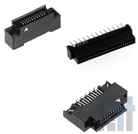 P50-020S-R1-EA Межплатные и промежуточные соединители 20P R/A SOCKET