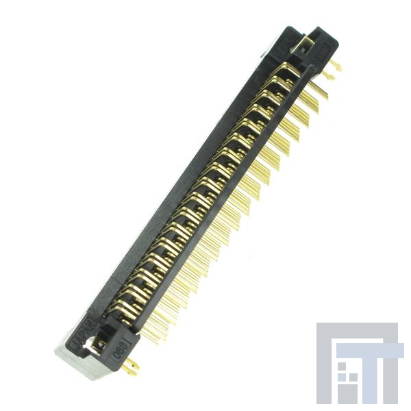 P50-068S-RR1-EA Межплатные и промежуточные соединители 68POS R ANGLE SOCKET WITH RET. CLIPS