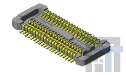 WH1S024WA1-E6000 Межплатные и промежуточные соединители 24p True Vert Recep heat resist plstc