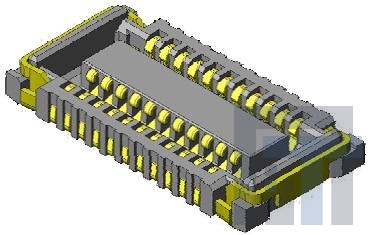 WP3-S016VA1-R6000 Межплатные и промежуточные соединители 16P SKT B2B .4mm PCH 1.0mm HEIGHT